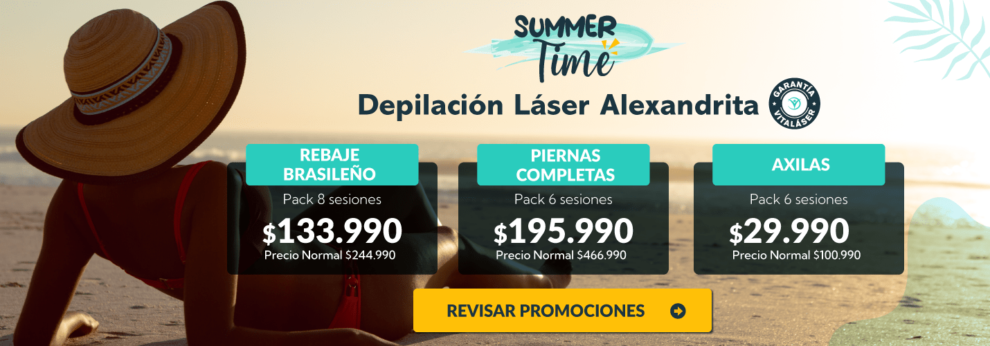 Depilación Láser Alexandrita - Summer Time